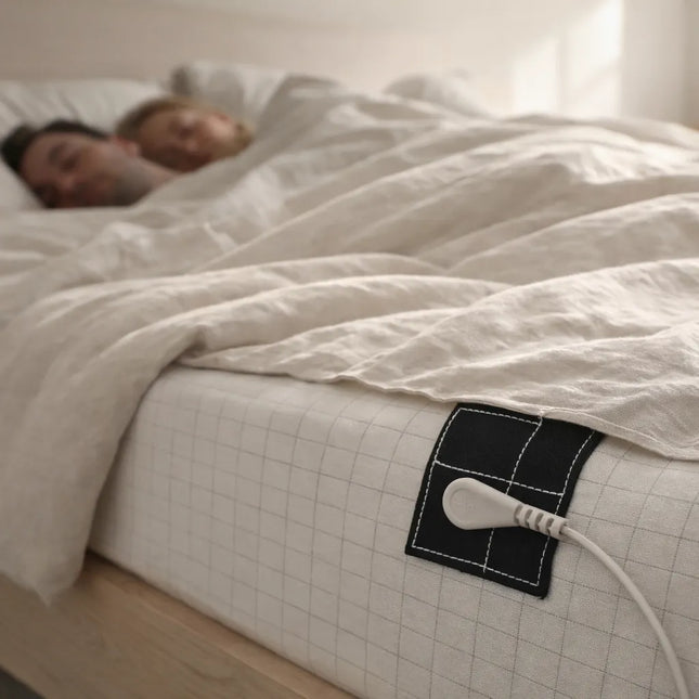 Grounding Flat Sheet – Pure Cotton Earthing Bed Sheet