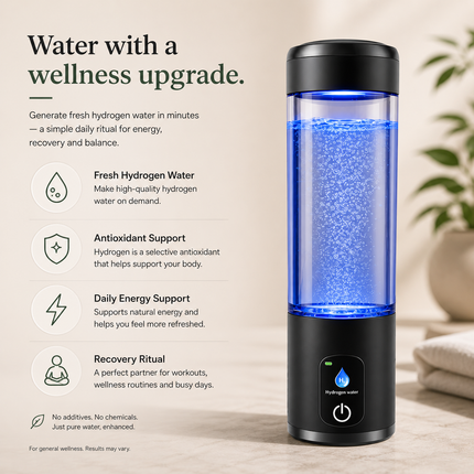 Groundly Hydrogen Water Bottle 320ml
