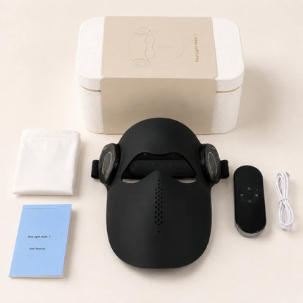 Groundly 1064nm LED Red Light Therapy Face Mask