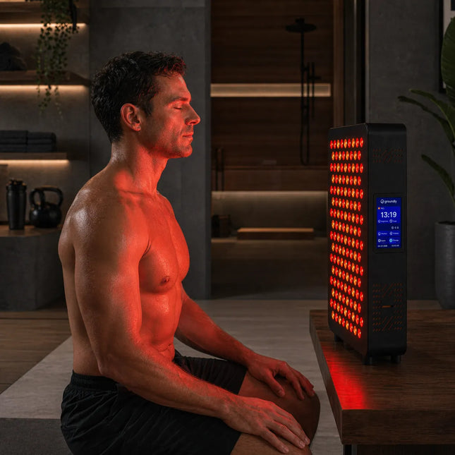 Groundly Restore Red Light Therapy Panel