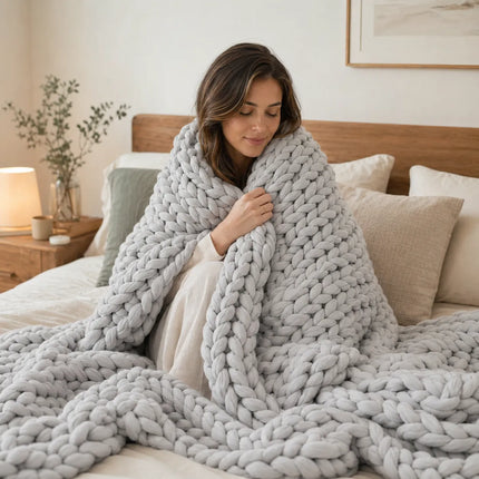 Weighted Blanket Pure Cotton Knit