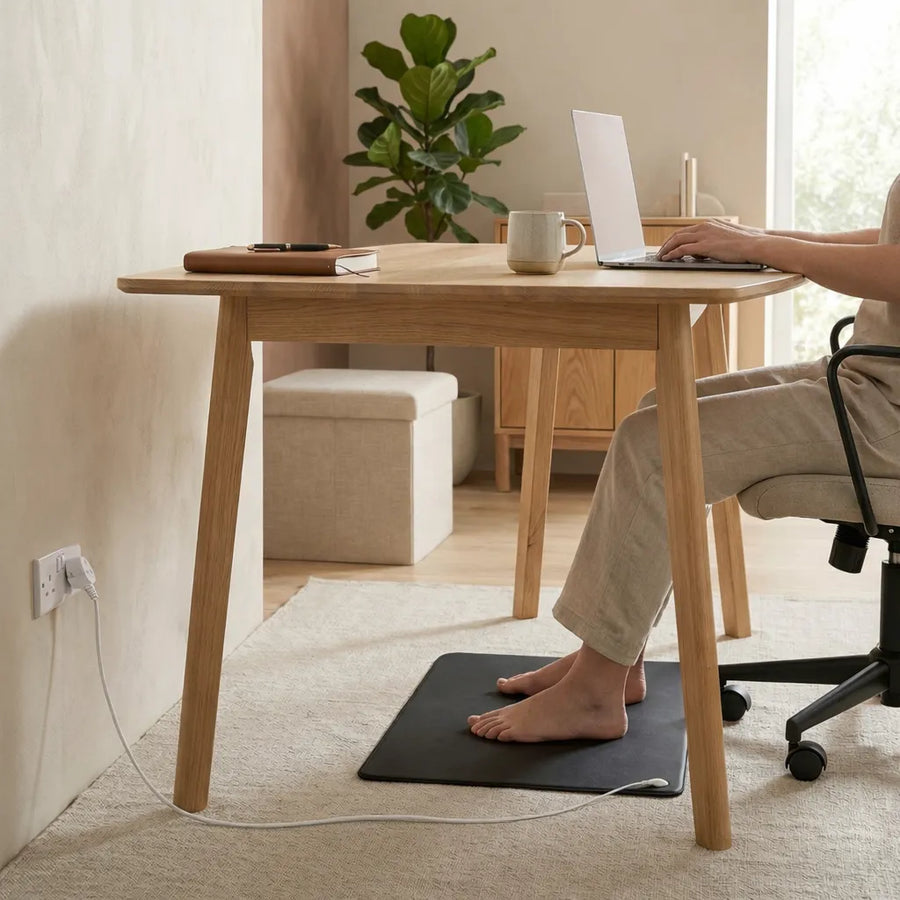 Groundly grounding mat for desk, sofa and home use